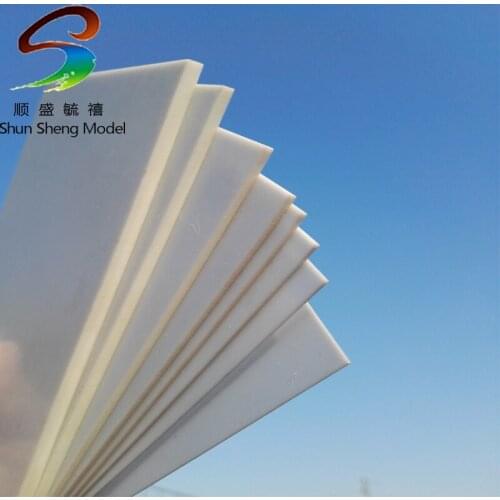 ABS01020 5.0mm Thickness 200mm x 250mm ABS Styrene Sheets White NEW