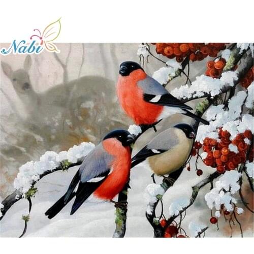 Diamond embroidery animals bird 5d diy diamond painting full square - pictures of rhinestones 512DD diamond mosaic