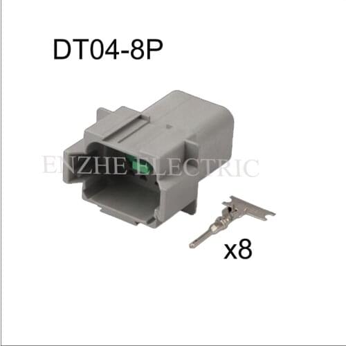 DT04-6P DT series auto male Connector Terminal include terminal and seal 6Pin automotive plug socket Fuse box DJ7061-1.6-11