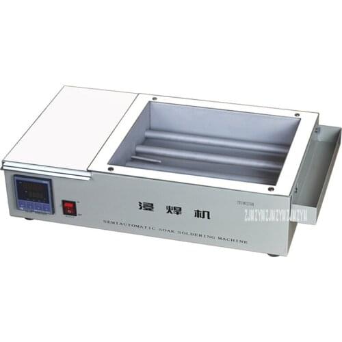 ZB3025B Intelligent Digital Wave Solder Unleaded Solder Pot Automatic Constant Temperature Soldering Tinning Furnace 2000W 220V