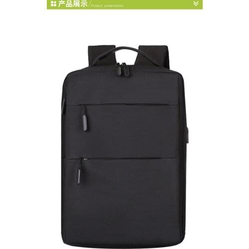 JS487J-New leisure multi-function backpack trend solid color large capacity Backpack
