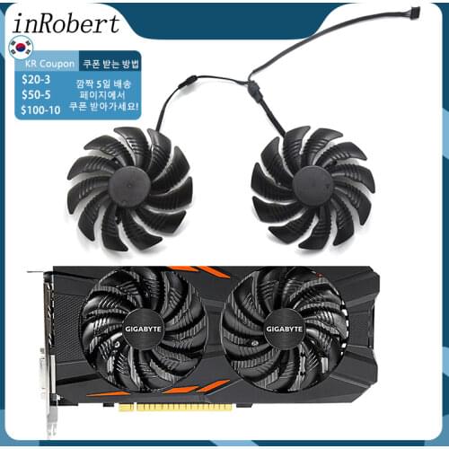 88MM T129215SU PLD09210S12HH Video Card Fan Cooler for GIGABYTE GTX 1050 1060 1070 Ti GV-RX570 580 AORUS RX 470 480 R9 380X Fan
