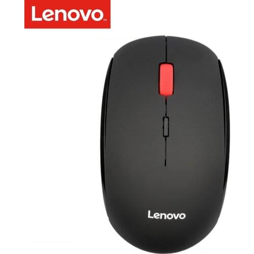 Lenovo N911 Pro Wireless Mouse Mute Button 1000DPI 2.4G Wireless Transmission One-Button Service Portable USB Optical Mice