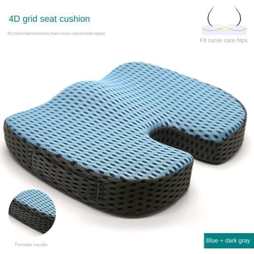 Non-Slip Memory Foam Seat Cushion For Back Pain Coccyx Orthopedic Car Office Chair Wheelchair support Tailbone Sciatica Relief