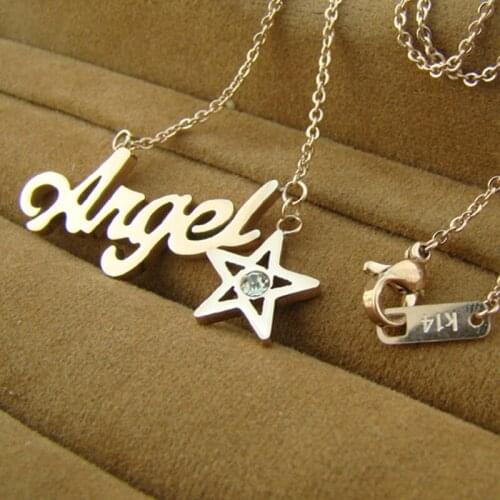 Wholesale Titanium Steel Fashion Women Necklaces Engagement Wedding Party Pendant Necklace Accessoeries Jewelry DropShipping