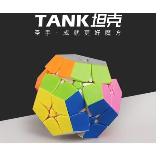 Original High Quality ShengShou Tank Megaminxeds 2x2x2 Magic Cube SengSo Speed Puzzle Christmas Gift Ideas Kids Toys