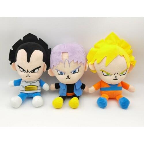 Plush Doll Collection Anime Son Goku Cosplay Doll Cartoon Doll Plush Toys Decompression Comfort Props Gift