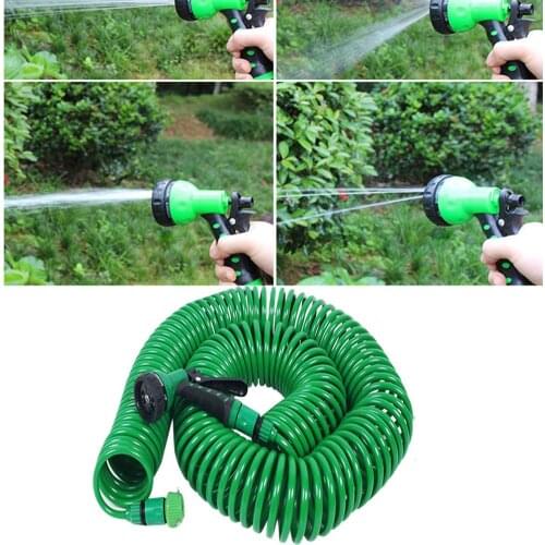Garden Hose Expandable Water Plastic EU Hose Pipe Plastic Hoses Pipe With Spray Gun To Watering Kits 7.5M 15M 30M