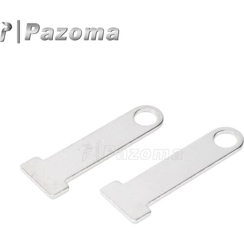 Motorcycle Helmet Strap D-Ring Steel Lock Extensions For Honda Goldwing 2001-2012 GL1800 1988-2000 GL1500 1984-1987 GL1200