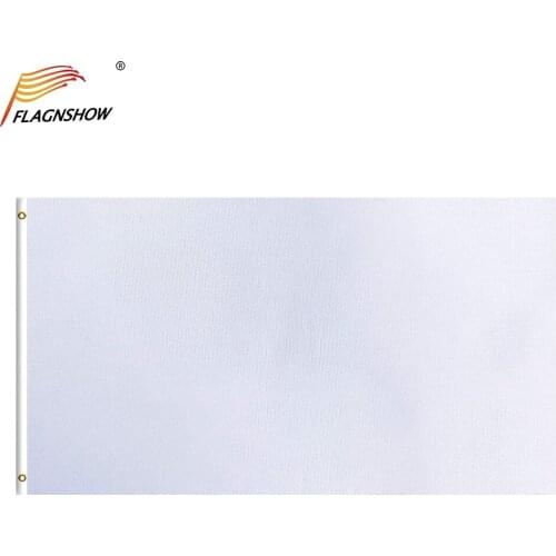 Sublimation Blanks Flag Monochrome 3x5 fts DIY Craft 100% Polyester Plain Colours Flags