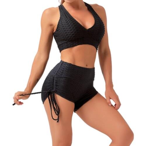 Womens Sportswear Leggings Bra Fitness Suit Female Sexy Sweatshirt 2021 Kits Training Clothes Leggins Short Matching Outfits