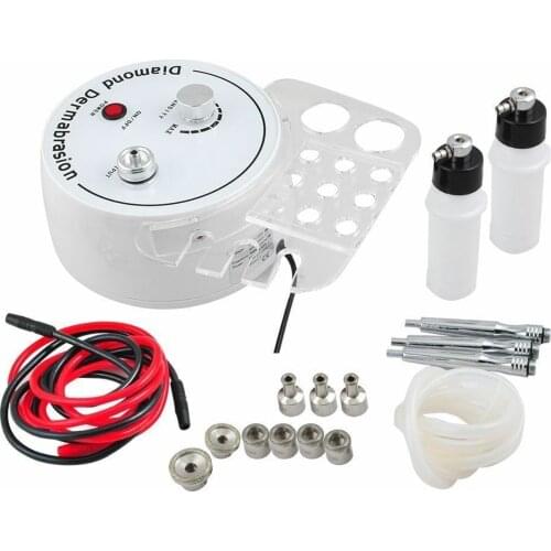 3 In 1 Diamond Microdermabrasion Machine For Facial Peeling Blackhead Remover Skin Care Home Salon Spa with Spray
