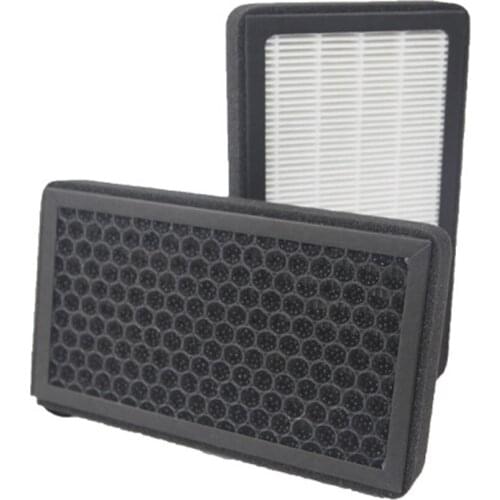 Car HEPA Activated Carbon Filter CN95 Cabin Air Filter Air Filter Screen Replaceable Air Filter Car Accessories For Model3 / X