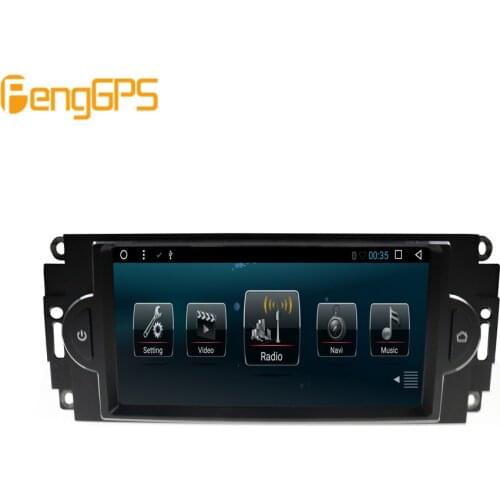Android 8.1 Car GPS Navigation For Chrysler 300c/Dodge RAM/Jeep Grand Cherokee/Commander multimedia player headunit tape stereo