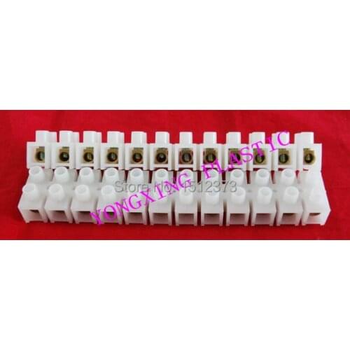 Freeshipping 2 Pcs 400V 100A 150A 12 Positions Screw Terminal Electric Barrier Strip Terminal Blocks