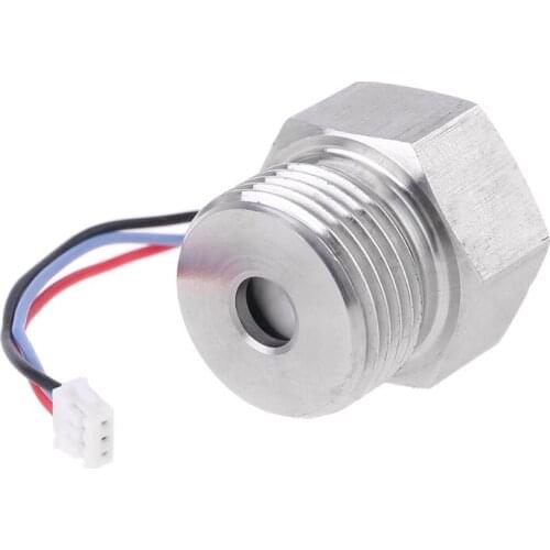 G1/2 Flat Mode Pressure Transmitter Sensor 0-10/30/100/300/600bar Input 5V DC 964E