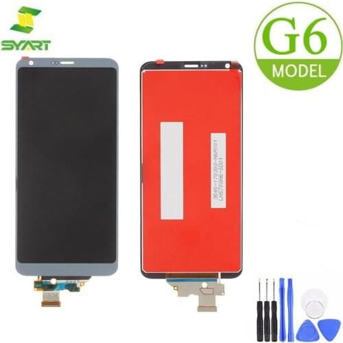 For LG G6 LCD Display Touch Screen Digitizer Assembly Replacement Parts + Tools For G6 H870 H870DS H872 US997 5.7" LCDs Screen