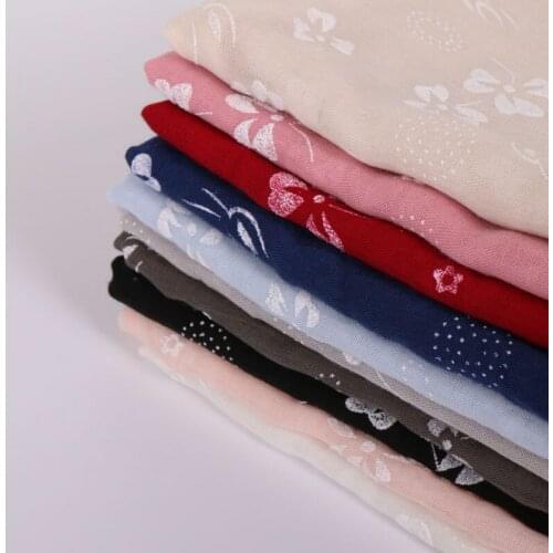 Printed Cotton Womens Autumn and Winter Scarf Urban Small Fresh Girls Bib Four Seasons Scarf Decorate Present Scarves