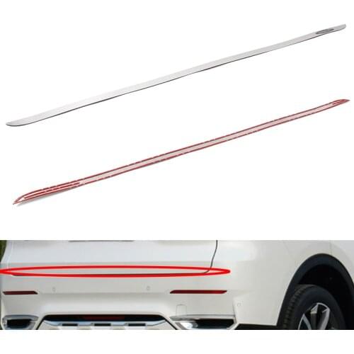 Chrome For Haval F7 F7X 2019 2020 Stainless Steel Rear Door Tailgate Trim Cover Trunk Sticker Car Styling