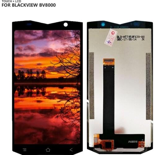 KUERT For Blackview BV8000 BV8000 Pro LCD Display+Touch Screen Digitizer Assembly 5 Inch Replacement
