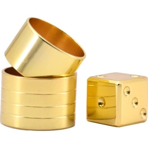 Metal Mental Die Predicted Cypher Magic Tricks Magician Close Up Gimmick Prop Metalism Classic Toys Dice Points Prediction Magia