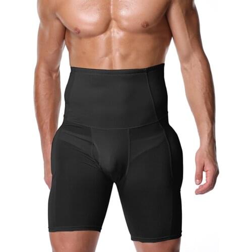 Mens Waist Trainer Basket Homme Male Trainers Abdominal Binder Shaper Slimming Modeling Strap Tummy Control Shaper Girdle Shorts