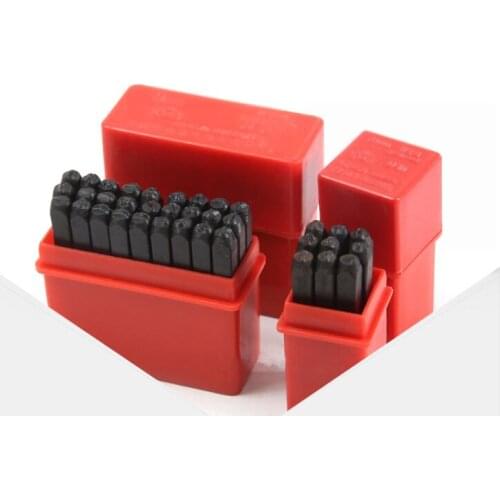 Number and Letter Stamp punch Set 36 pcs 3mm\4mm\5mm Characters - Perfect for Imprinting Metal, Wood, Plastic, Leather & More