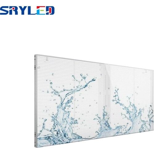 P3.9 TRANSPARENT LED VIDEO WALL PANEL 1000x500MM LED TRANSPARENT SCREEN