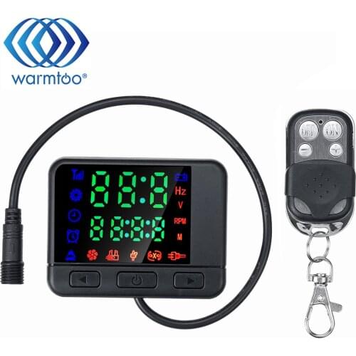 12V/24V LCD Monitor Switch Remote Control Accessories For Car Track Diesels Air Heater Parking Heater Car Heater Accessories New
