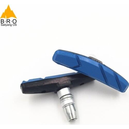 Mountain Road Folding bike Brake pads Cycling Braking V-Brake Holder Shoes Rubber Blocks Durable Bicycle Accessories
