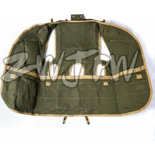 WW2 US ARMY D-DAY INVASION RANGER NORMANDY 1944/LANDING VEST GREEN MILITARY COLLECTION High Quality