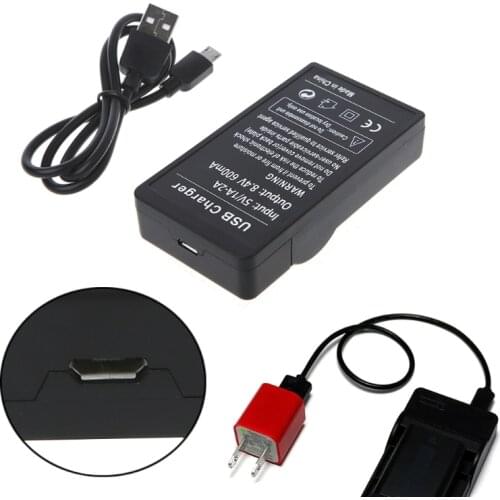 Battery Charger for nikon EN-EL14 Coolpix P7000 P7100 D3100 D3200 D5100 D5200 53CF