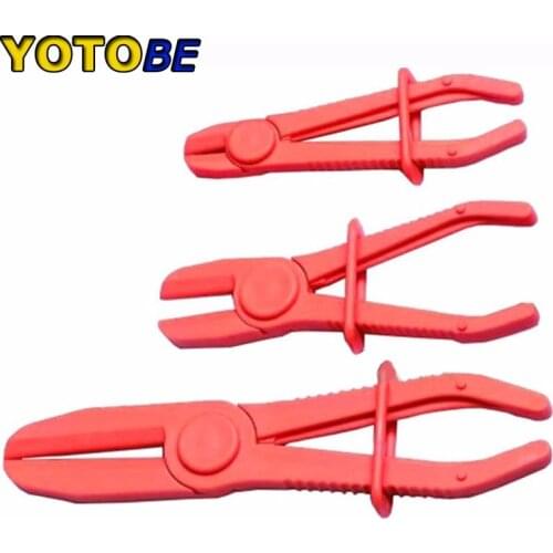 3Pcs/Set Nylon Hose Clamp Tool Set Brake Fuel Water Line Clamp Plier Hands Tool