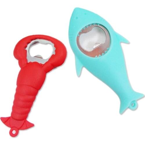 1Pcs Stainless Steel Cute Cartoon Portable Bottle Opener Restaurant Home Supplies Bar Tools Party Decor Kitchen Gadgets