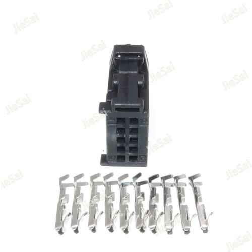 10 Pin 8E0971980 Auto Rear View Mirror Plug Car Headlight Switch Conenctor 8E0 971 980 For VW