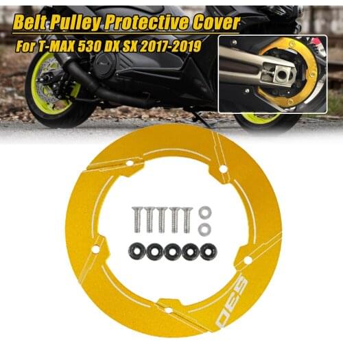 Motorcycle Scooter Accessories Transmission Belt Pulley Protective Cover Guard For Yamaha Tmax530 T-MAX 530 DX SX 2017 2018 2019