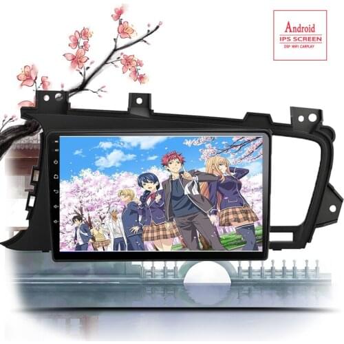 6+128G 2din Android 10.0 car radio DVD player for Kia Optima 3 K5 2011 12 2013 2014 15 stereo GPS navigation 1024*600 multimedia