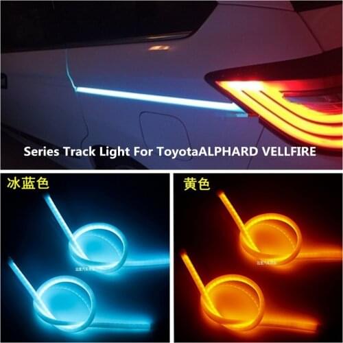 Car Turn Light LED Track Light Atmosphere Light Door Light Guide Light LED For Toyota ALPHARD VELLFIRE