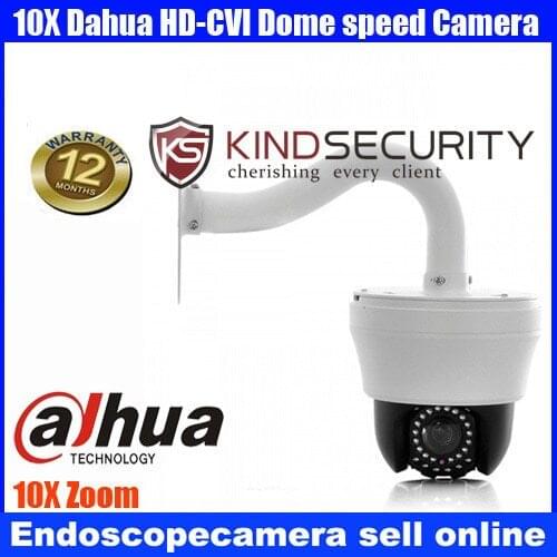 Home 4 inch MINI PTZ Dahua CVI middle speed dome camera 10X Zoom IR Camera,Indoor IR Day/Night Vision HD-CVI Dome Camera