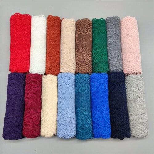 2Yards 15cm Width Stretch Trim Lace Mesh Fabric For Underwear Panties Decoration DIY Handmade Sewing Craft Supplies