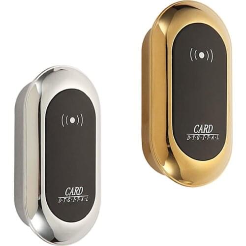 Electronic sensor lock with smart wristband card for sauna dressing room