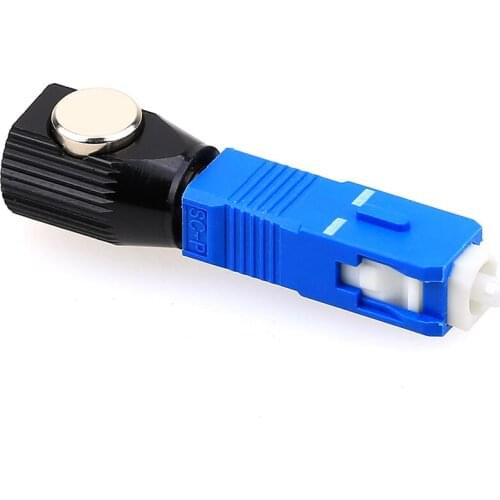 Jyttek Fiber Optic Adapter SC Single Mode Multimode Bare Fiber Adaptor