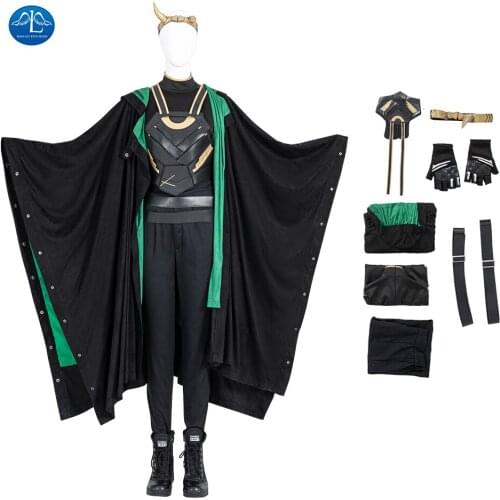 Loki cosplay Loki Sylvie Cosplay Sylvie Lushton Costume Halloween Costumes Loki Helmet Sexy Halloween Demon Slayer