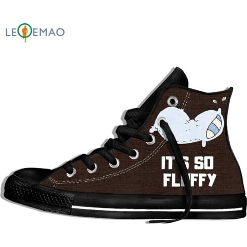 Custom Logo Image Printing Sneakers Shoes Arrivals Its So Fluffy Men Printed Funny Lightweight Canvas Zapatos De Mujer Outdoor