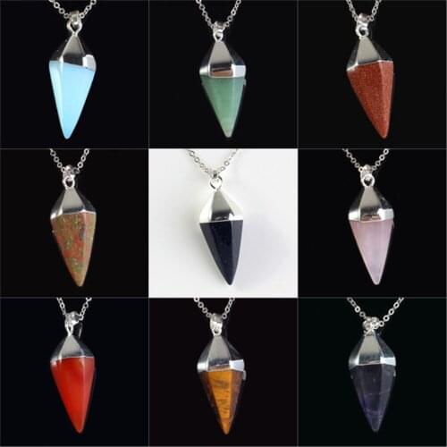 New Arrival ! Heavy on Top and pointy on The Bottom Pick Colors Natural Red Onyx Beads Pendant Wholesale for Fine Necklace