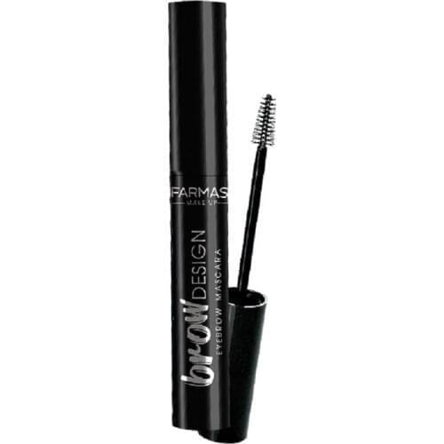 FARMASI TRANSPARENT & BROWN TONES EYEBROW MASCARA 5 ML / MADE IN TURKEY