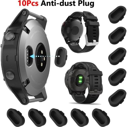 Silicone Dustproof Plug Cover Charger Case For Garmin Fenix 6 6S 6XPro 5 5X 5S/Forerunner 945/935/245/245M/45/45S/Instinct /Venu