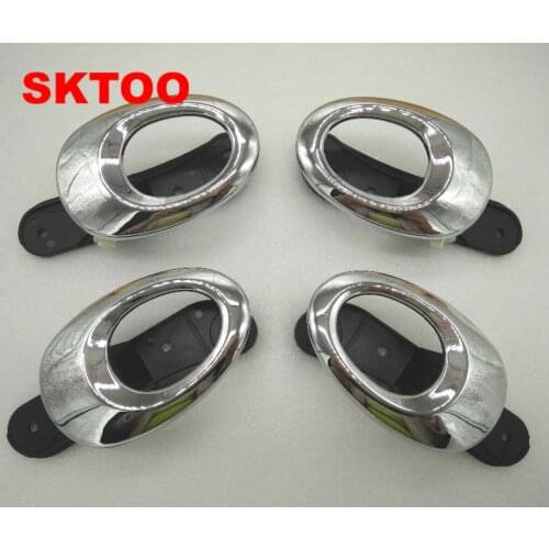 SKTOO 4pcs for Lifan 330 door handle inner door handle electroplating door handle