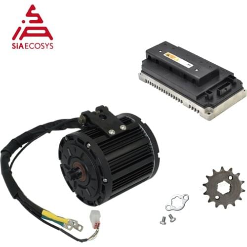 QS MOTOR 3000W 138 70H sprocket design mid drive motor with EM150S controller max speed 100kph