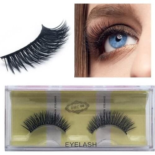 Thick Long Fake Lashes Faux Mink Hair False Eyelashes Extension Makeup Beauty Extended Beauty Makeup False Eyelashes